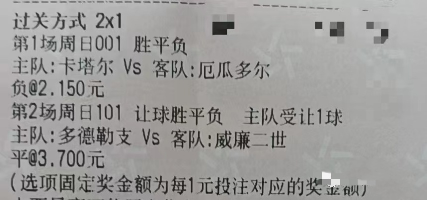 世界杯体彩胜平负开奖结果 世界杯体彩胜平负开奖结果预测