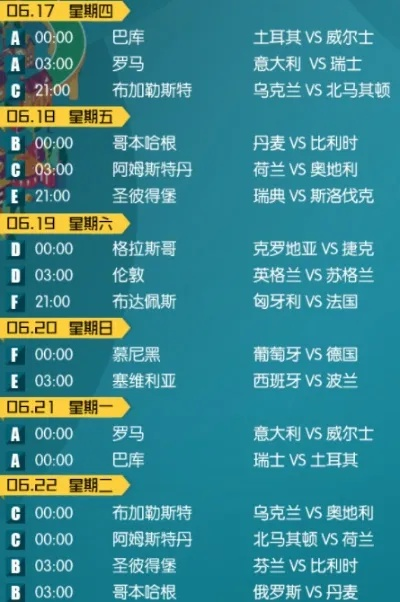 以往的欧洲杯决赛赛程 欧洲杯历届冠军及比赛时间回顾-第3张图片-www.211178.com_果博福布斯